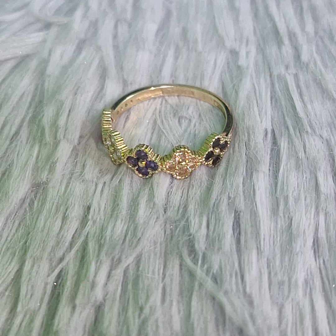 ANILLOS DAMA ORO 14K 2 (NUEVO)