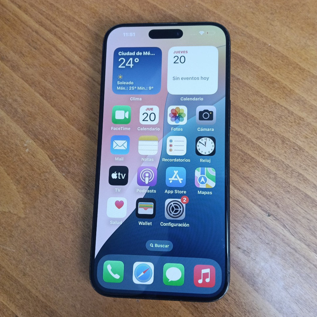 CELULAR APPLE IPHONE 15 PRO MAX A3105 (2023) 256 GB 8 GB RAM (SEMINUEVO)