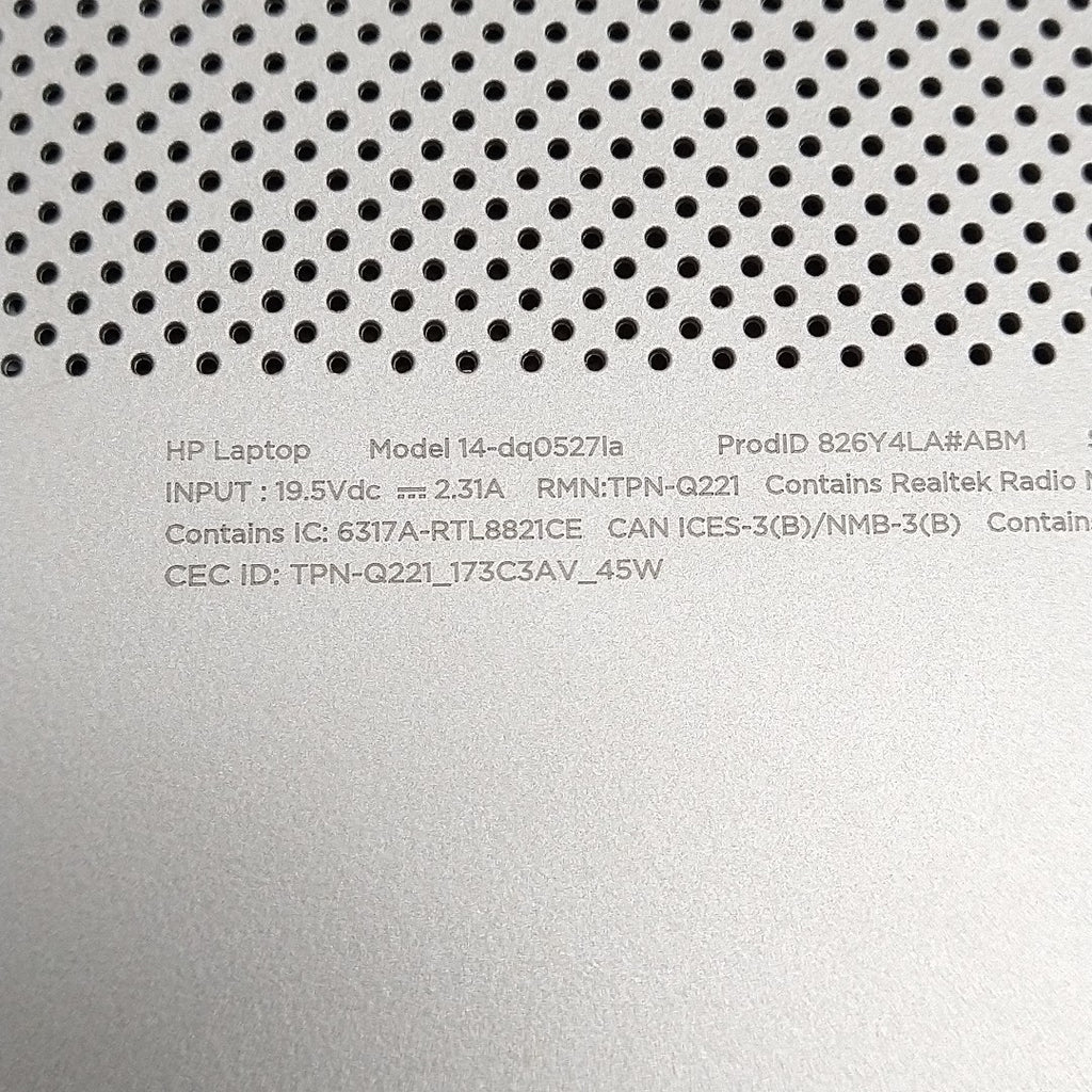 LAPTOP HP 14-DQ0527LA (2023) 256 GB SSD 8 GB RAM (SEMINUEVO)