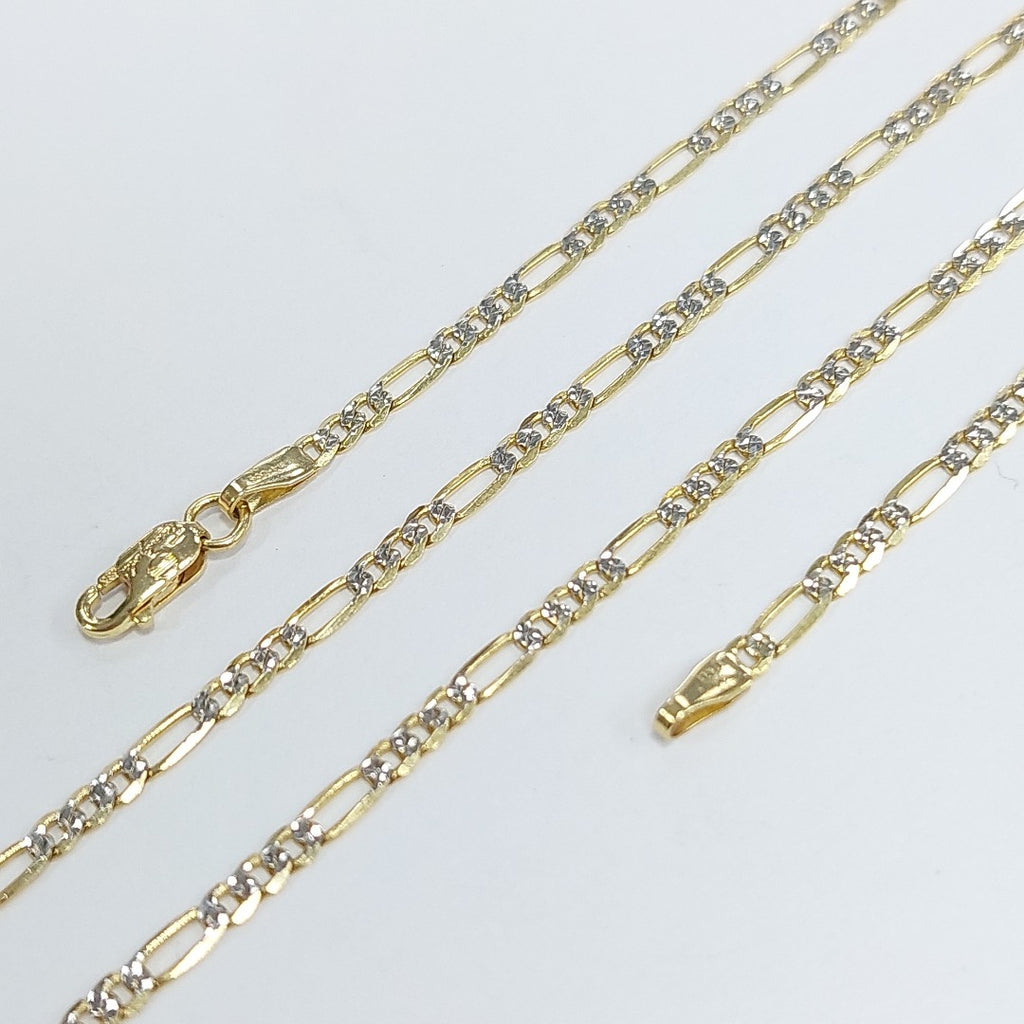 CADENAS CARTIER 3 1 DIAMANTADA ORO 14K 4.6 (NUEVO)