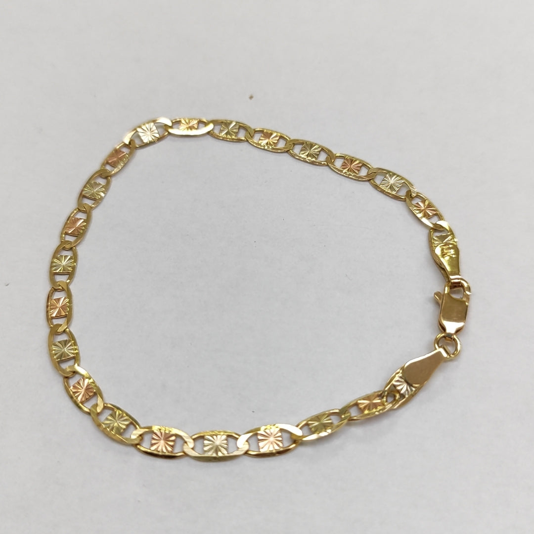 PULSERA TEJIDO MARINERO 4.21GR 18 CM (NUEVO)