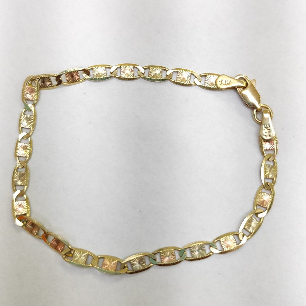 PULSERA TEJIDO MARINERO 4.4GR 18 CM (NUEVO)