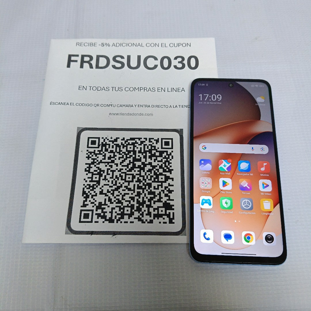 CELULAR XIAOMI REDMI 12 23053RN02L 256 GB 8 GB RAM (SEMINUEVO)