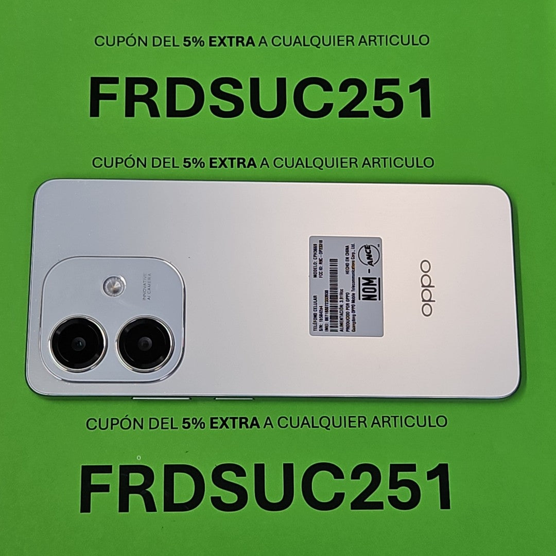CELULAR OPPO  A60 CPH3669 256 GB 8 GB RAM (SEMINUEVO)