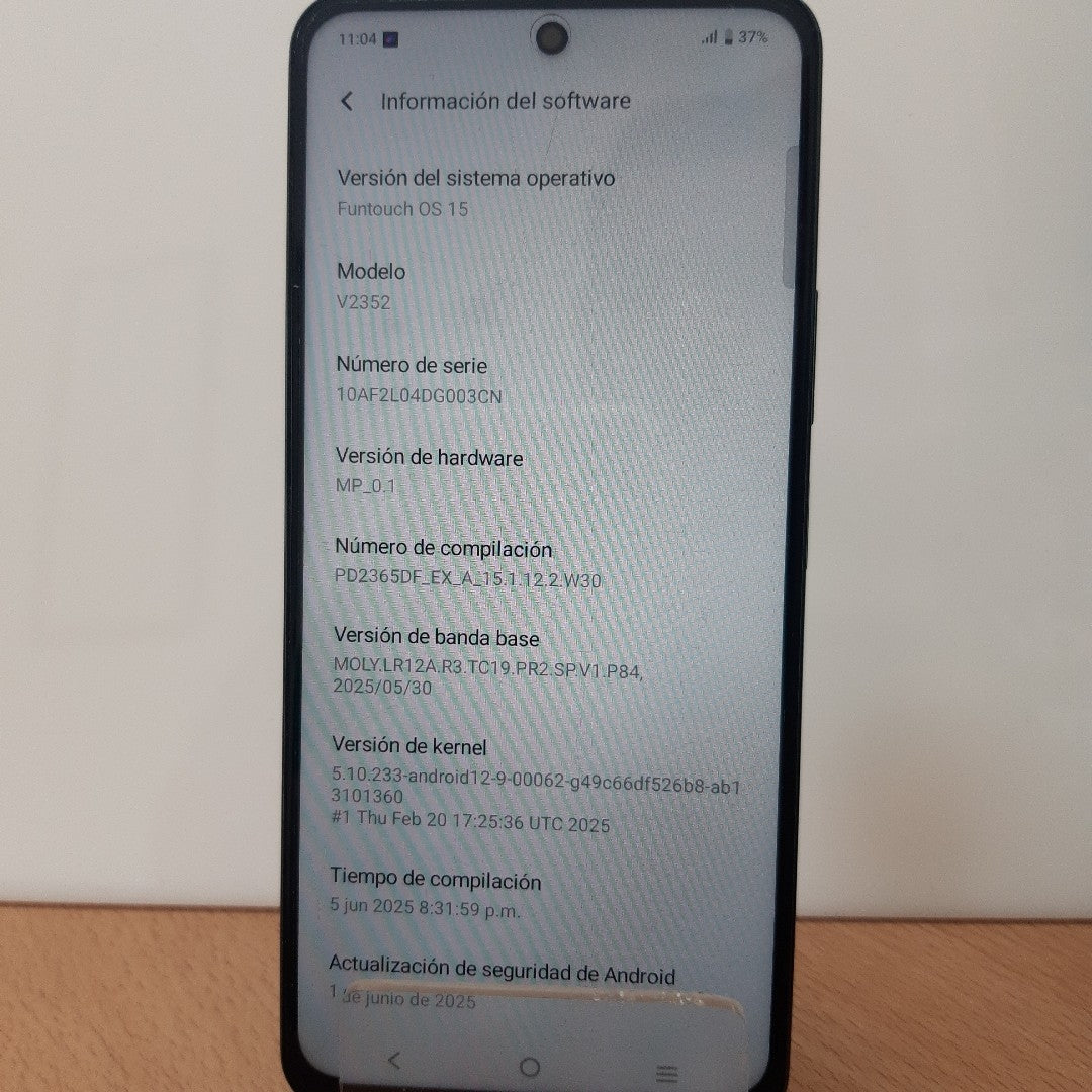 CELULAR VIVO Y28 V2352 256 GB 8 GB RAM (SEMINUEVO)