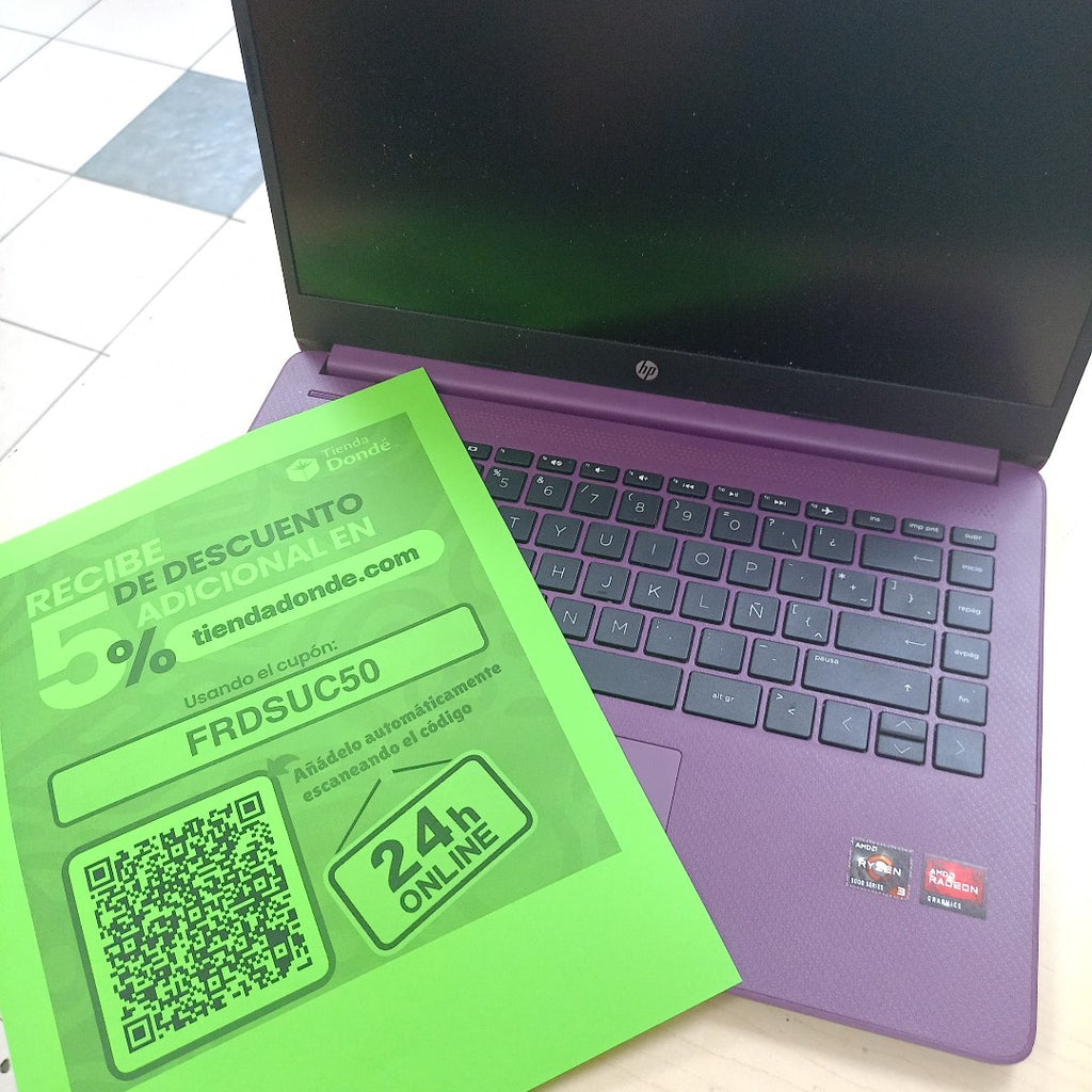 LAPTOP HP 14-FQ1005LA (2022) 256 GB SSD 8 GB RAM (SEMINUEVO)