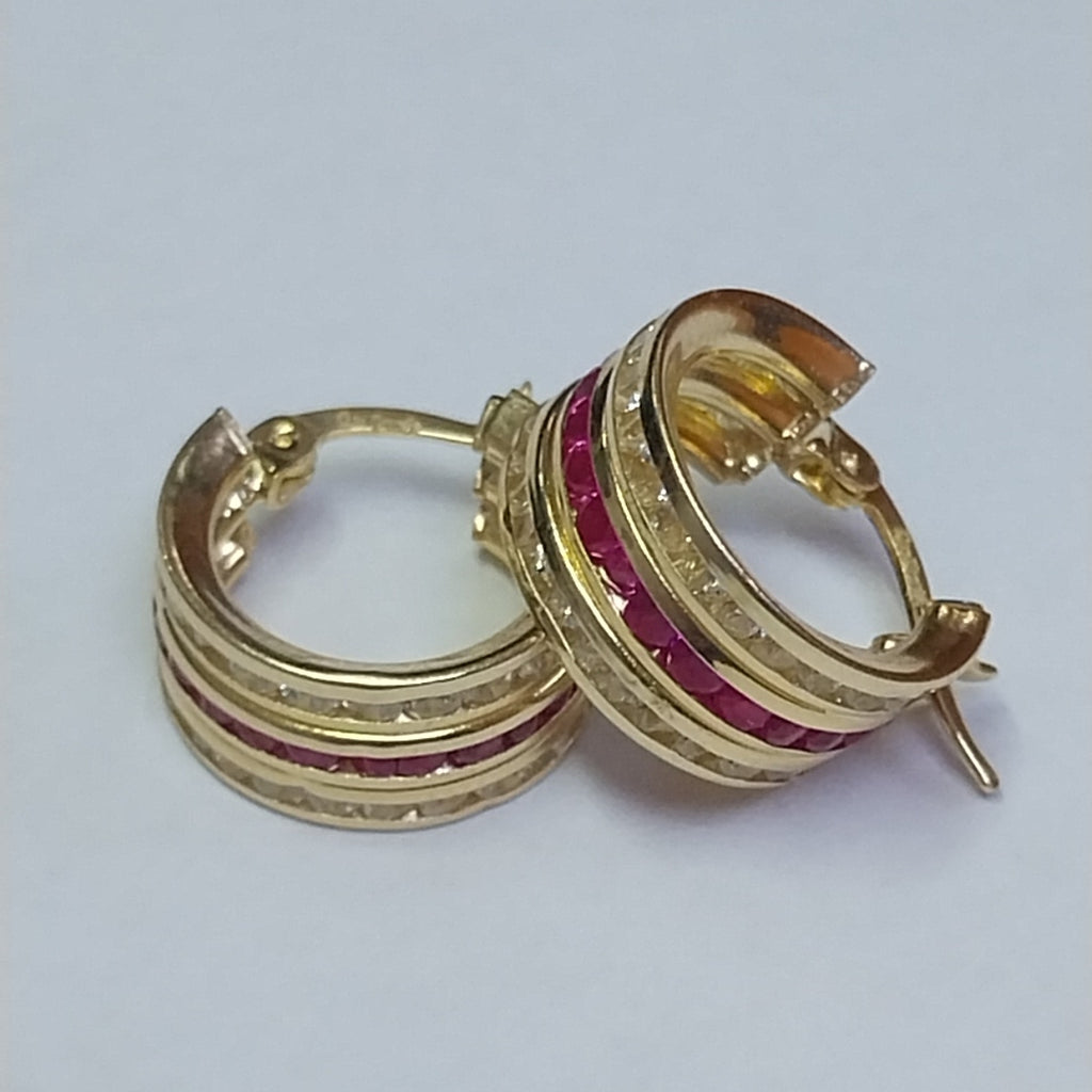 ARRACADAS ORO 14K 2.5 (NUEVO)