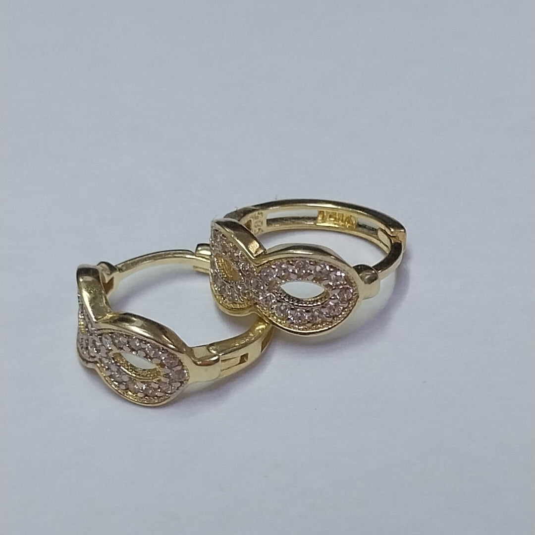 HUGGIES ORO 14K 1.7 (NUEVO)