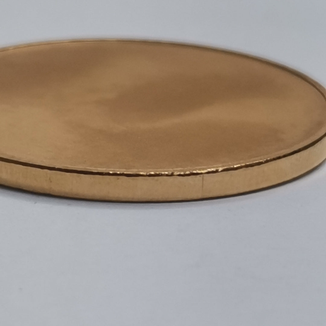 MEDALLA CONMEMORATIVA ORO 21 K 41,90 GRMS (SEMINUEVO)