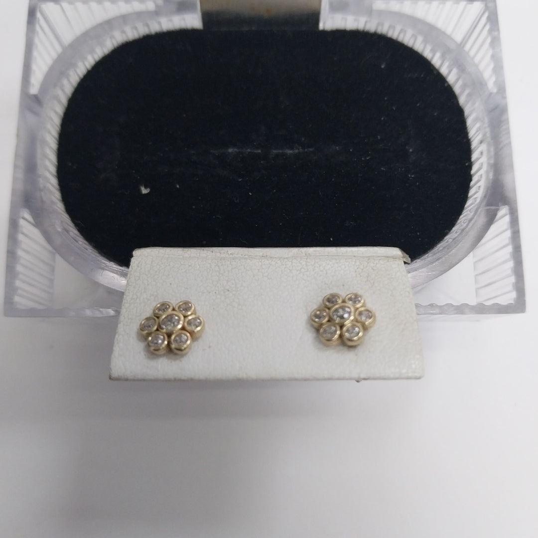 BROQUELES ORO 10K 1.2 (NUEVO)