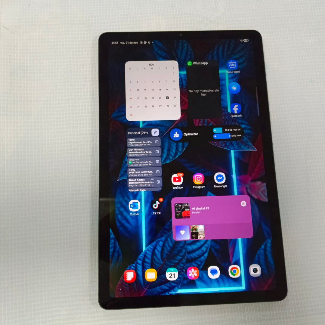 TABLETA SAMSUNG GALAXY TAB S6 LITE SM-P620 (2024) 128 GB 4 GB RAM (SEMINUEVO)