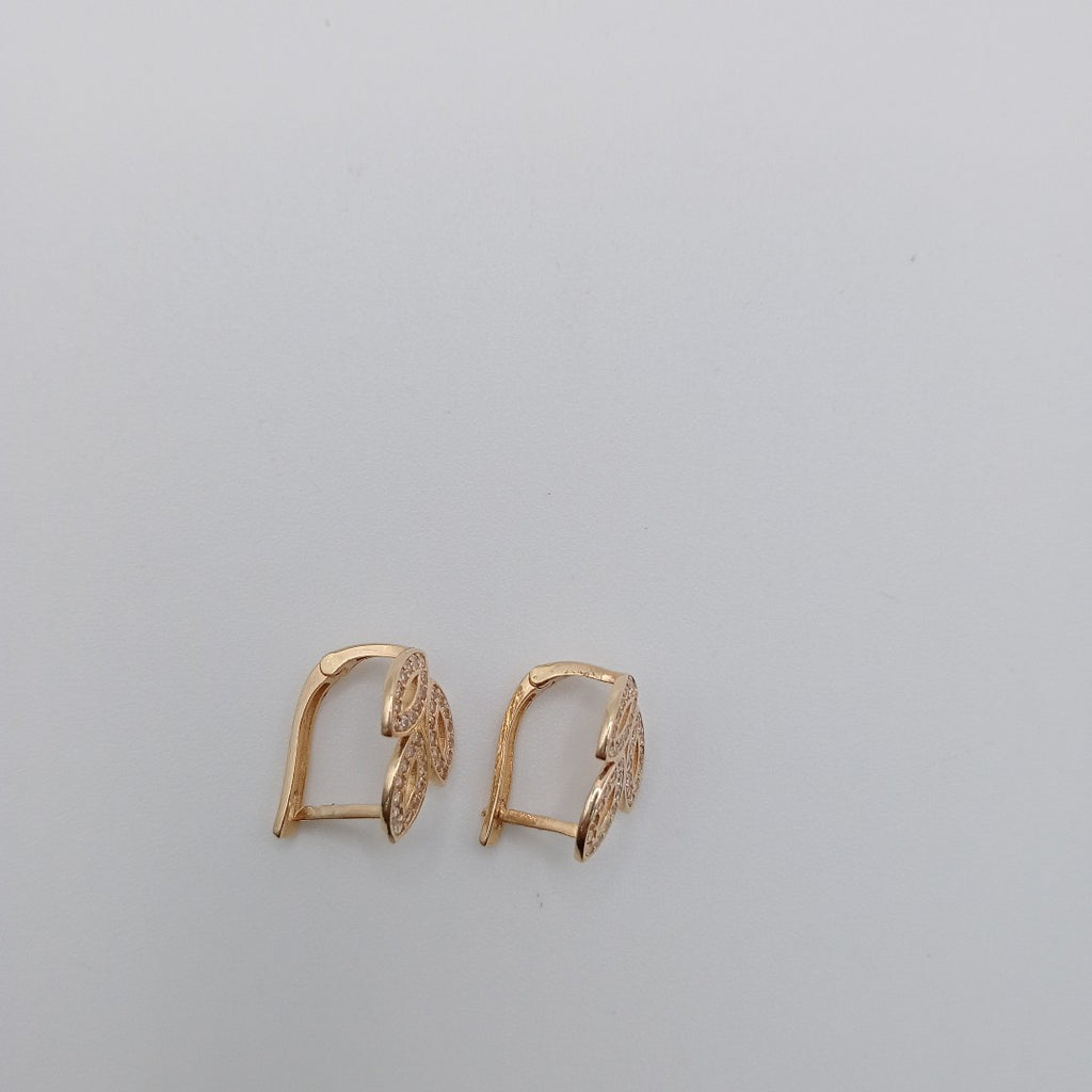 BROQUELES ORO 14K 2.5 (NUEVO)