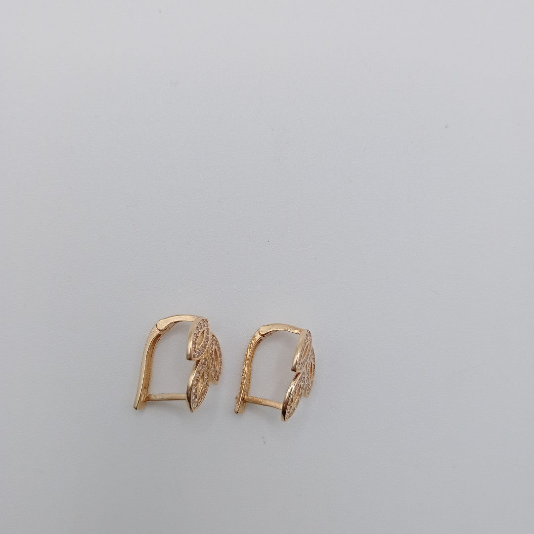 BROQUELES ORO 14K 2.5 (NUEVO)
