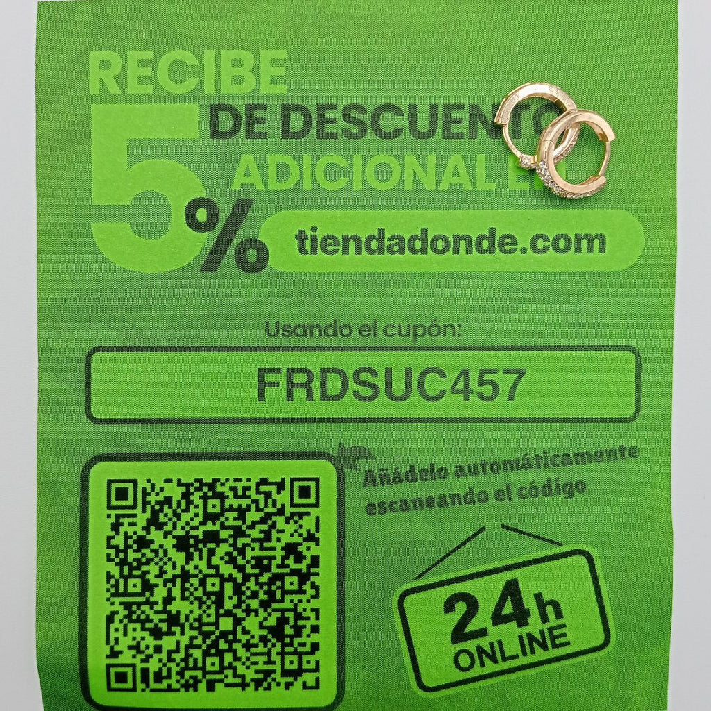 HUGGIES ORO 14K 2 (NUEVO)