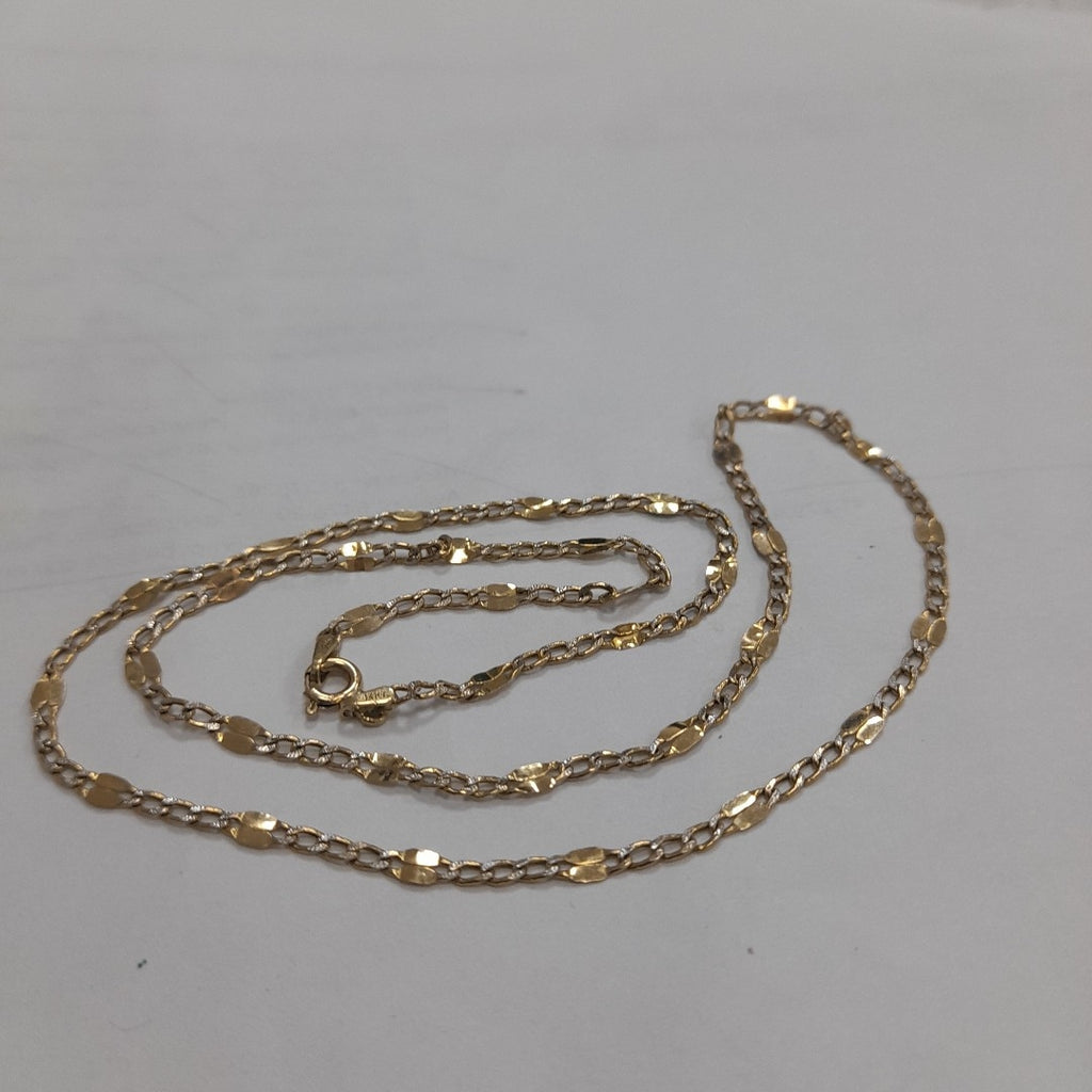 CADENA. ORO. 14 K 2.2 GRMS (SEMINUEVO)