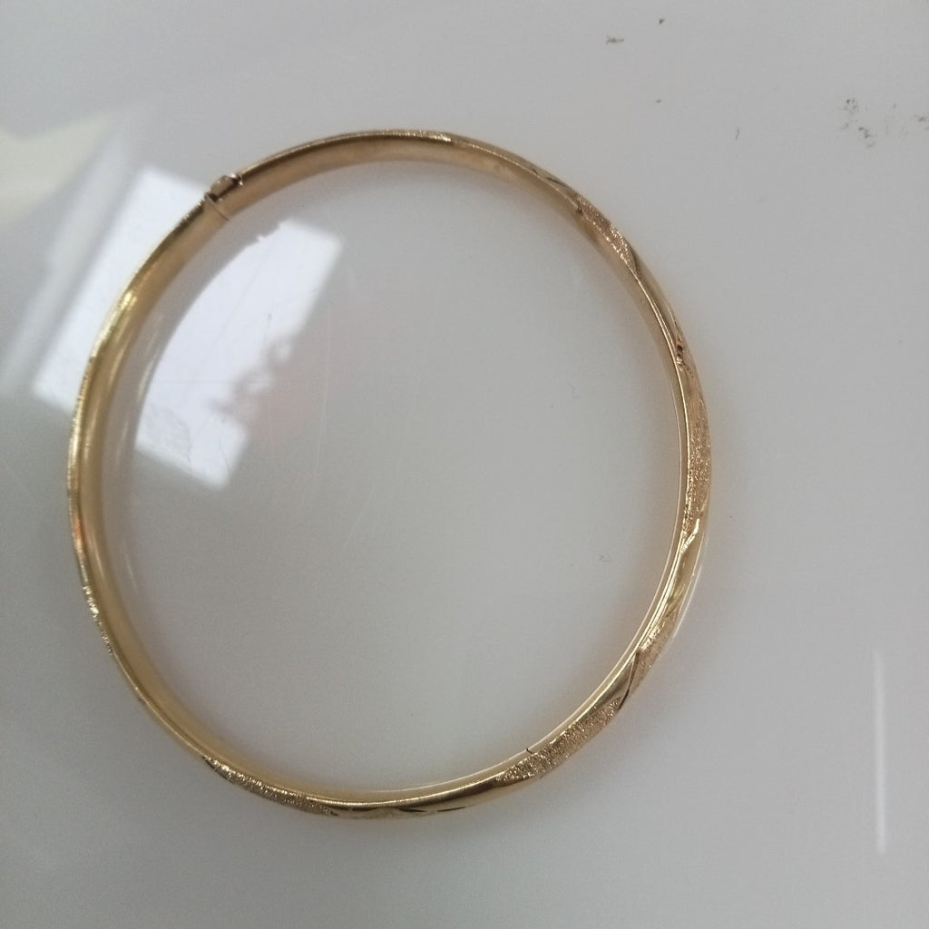 K1 6,10 GRMS 14 K ESPECIFICACIONES COMPLEMENTARIAS BRAZALETE ORO 14K (SEMINUEVO)