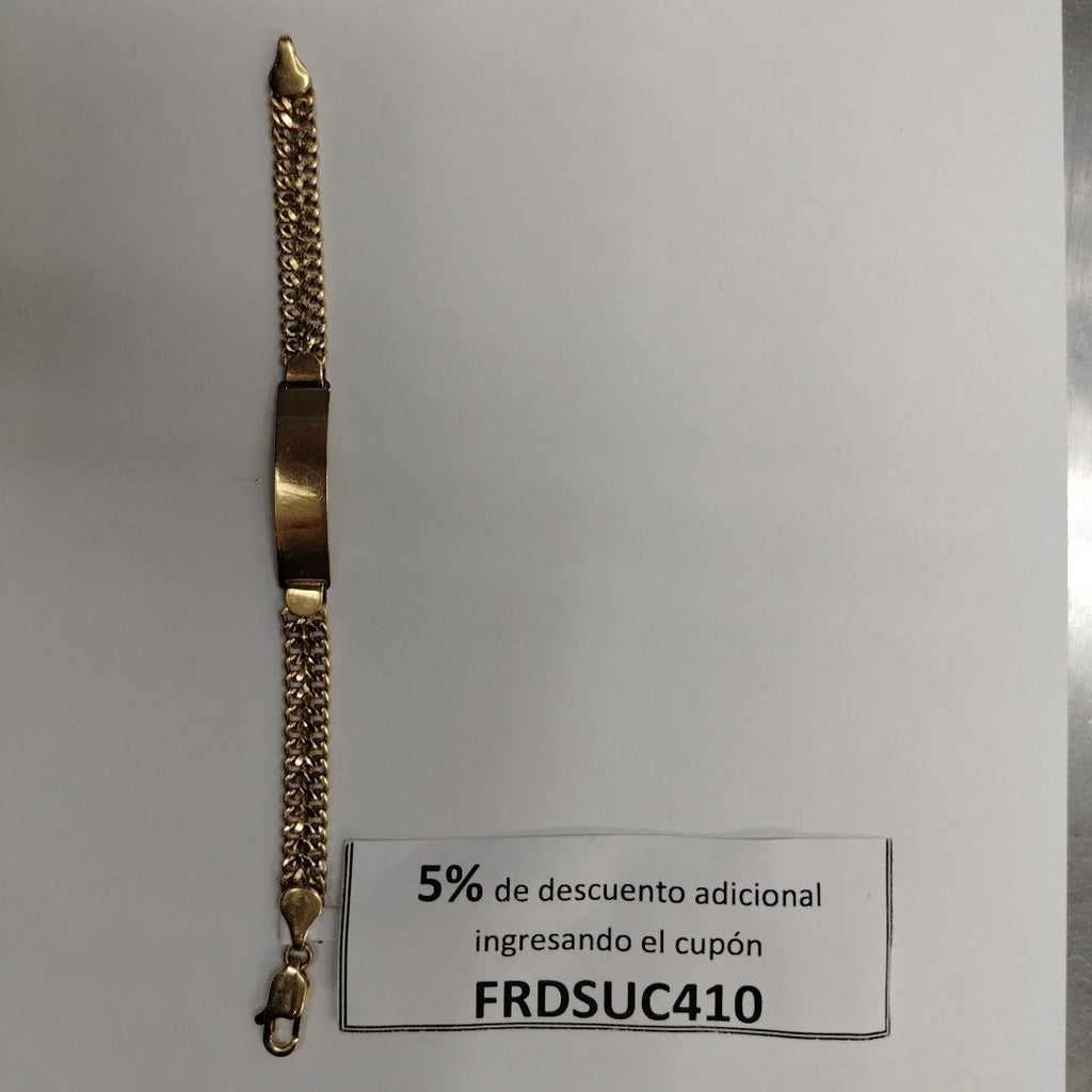 ESCLAVA ORO 14 K 8,90 GRMS (SEMINUEVO)
