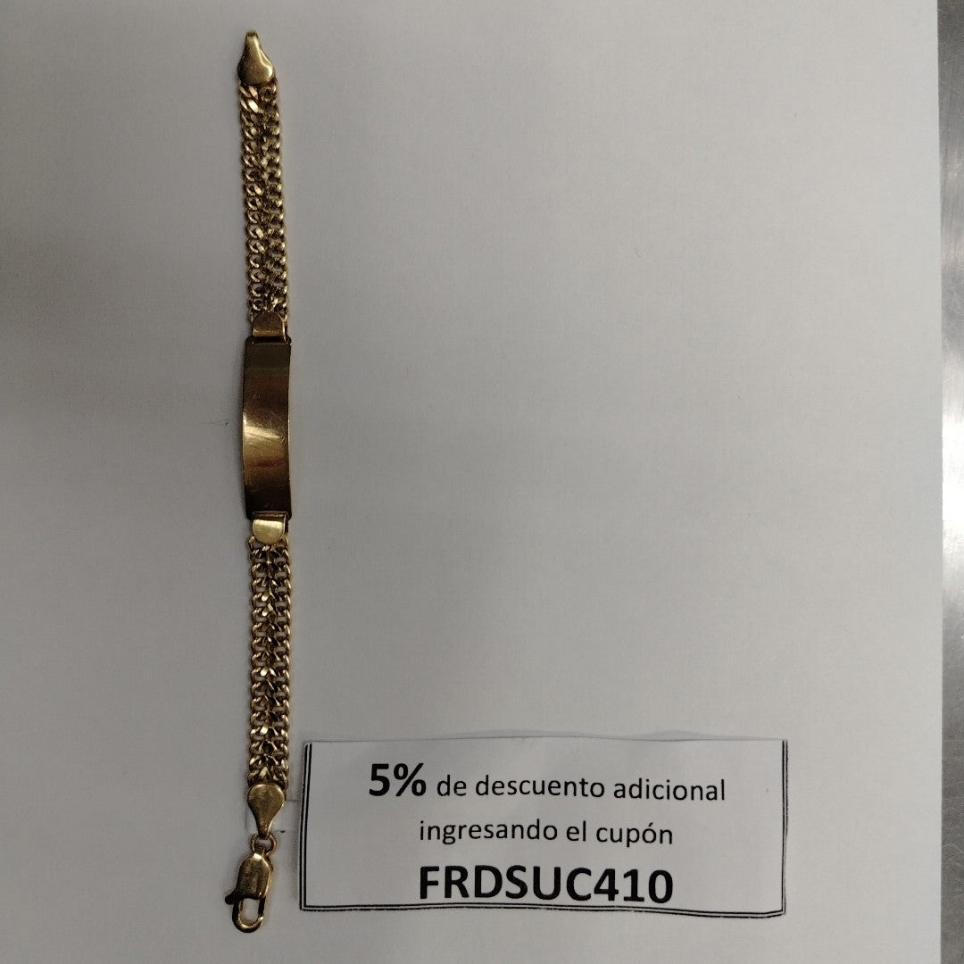 ESCLAVA ORO 14 K 8,90 GRMS (SEMINUEVO)