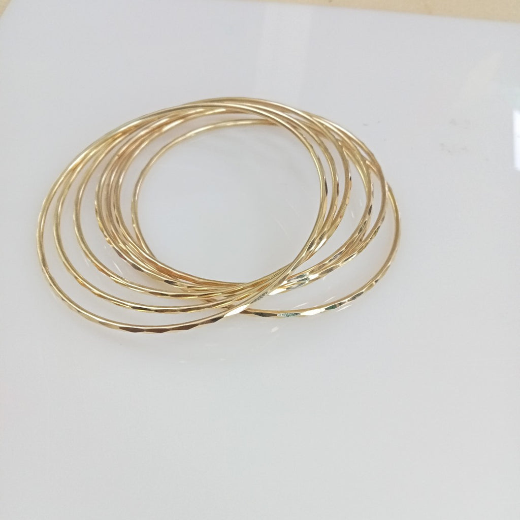 SEMANARIO DE PULSERAS. ORO. 14 K 19.8 GRMS (SEMINUEVO)