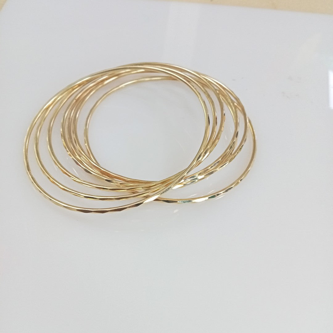 SEMANARIO DE PULSERAS. ORO. 14 K 19.8 GRMS (SEMINUEVO)