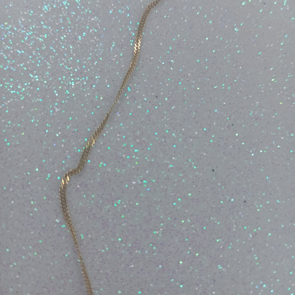 GARGANTILLA. ORO, ORO COMBINADO. 10 K 1.3 GRMS (SEMINUEVO)