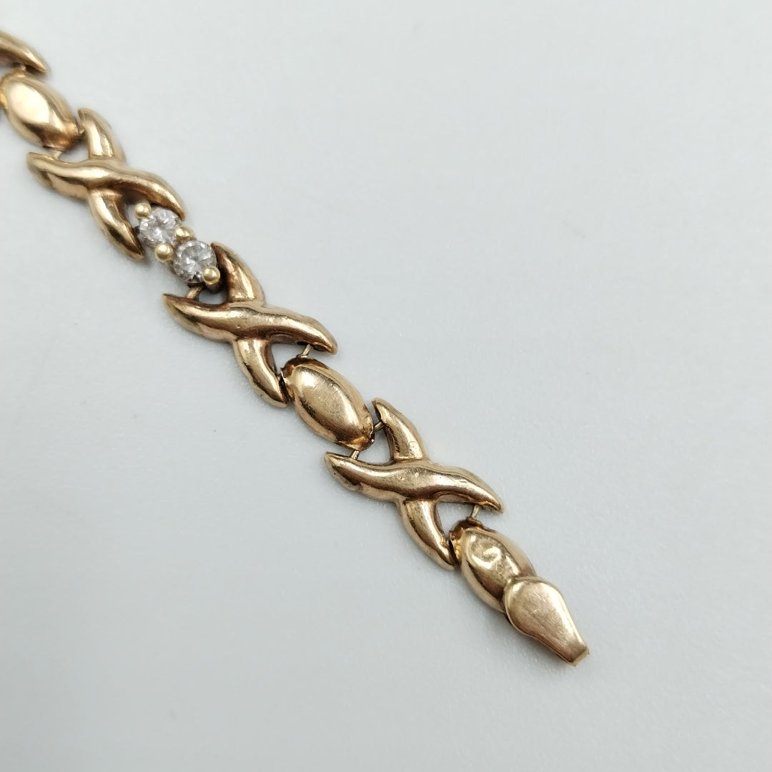 PULSERA ORO 14 K 7,30 GRMS (SEMINUEVO)
