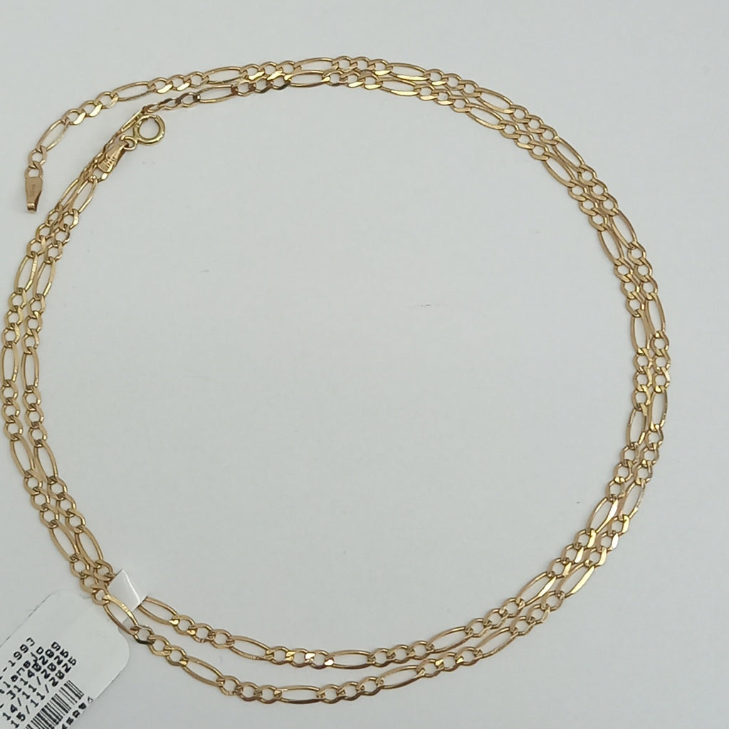 CADENA. ORO. 14 K 4.3 GRMS (SEMINUEVO)