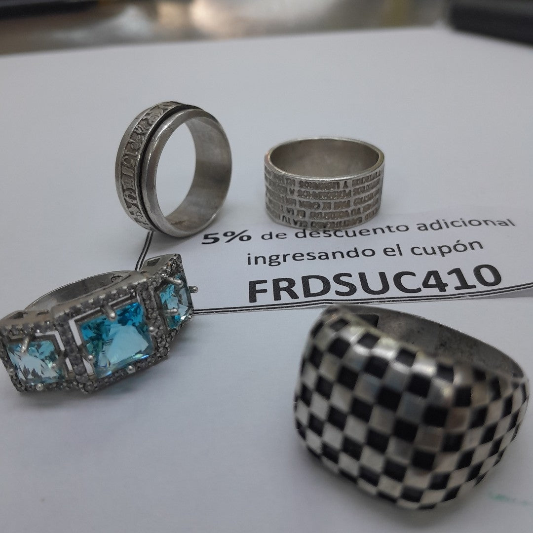 ANILLITO. PLATA. 28.9 GRMS (SEMINUEVO)