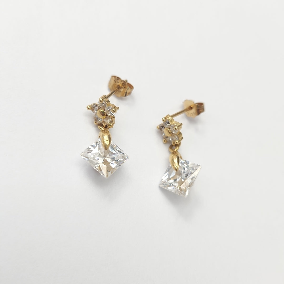 BROQUELES PAR. ORO. 14 K 2.7 GRMS (SEMINUEVO)