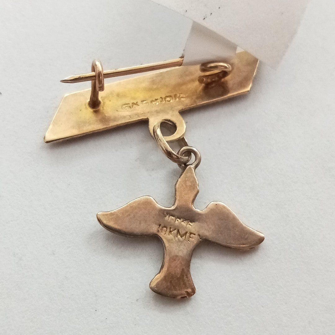 PRENDEDOR ORO 10 K 1,20 GRMS (SEMINUEVO)