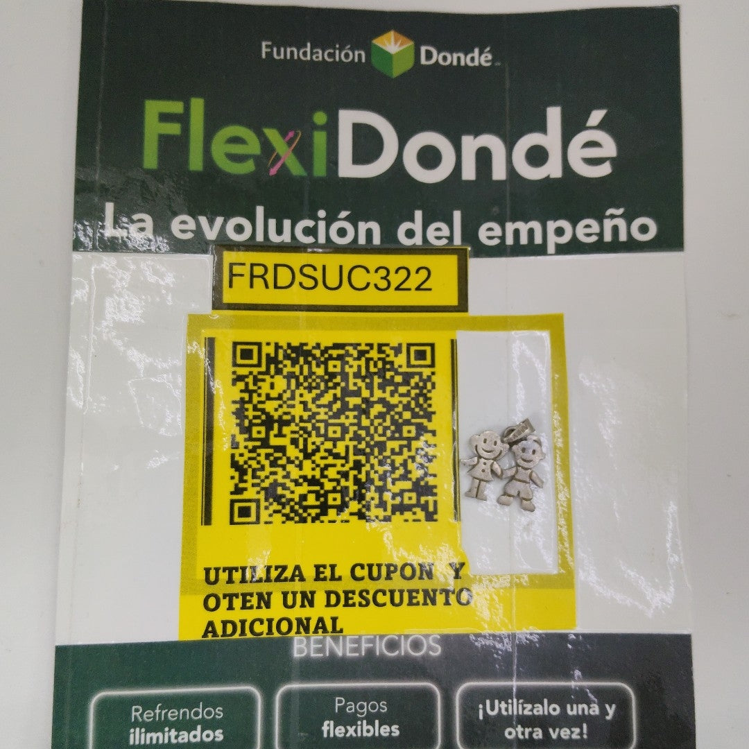 DIJE PLATA 3,10 GRMS (SEMINUEVO)