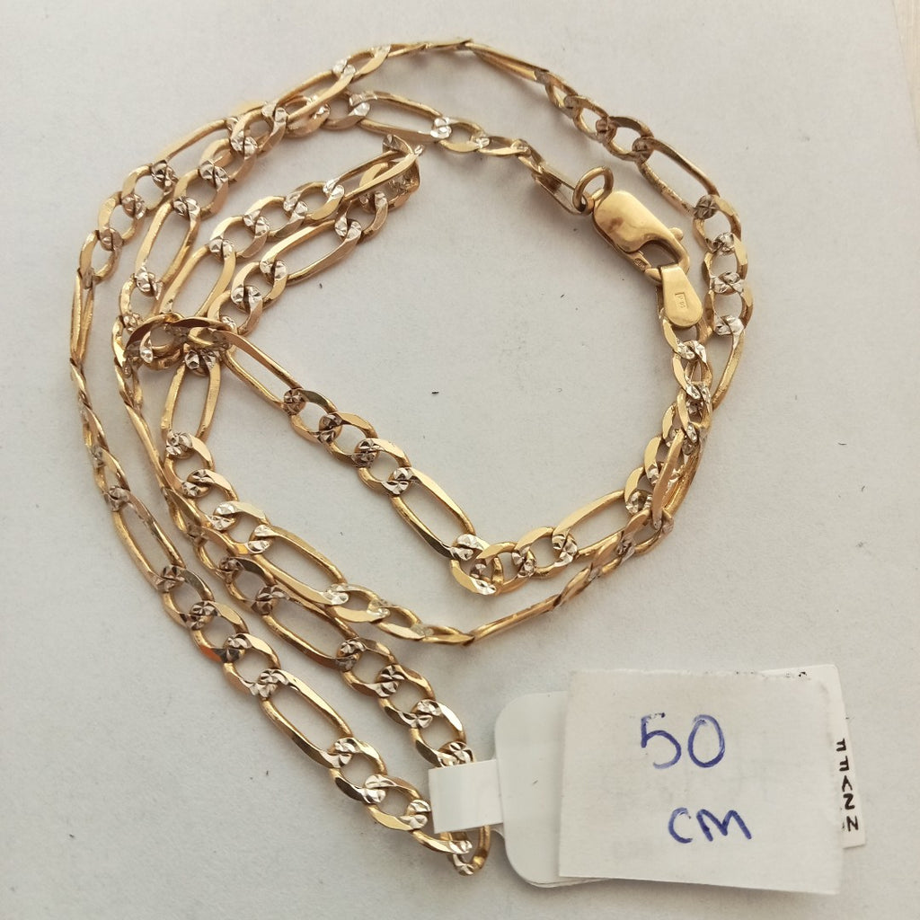 CADENA ORO,ORO COMBINADO 14 K 10,80 GRMS (SEMINUEVO)