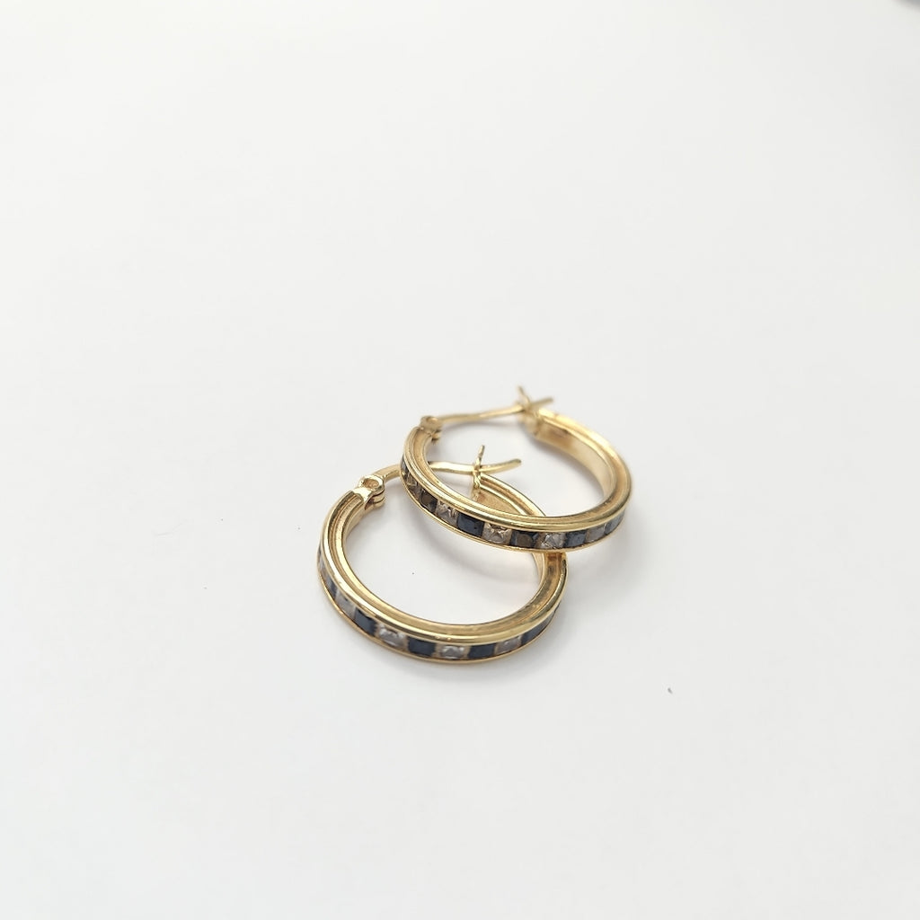 ARETES PAR. ORO. 14 K 2.4 GRMS (SEMINUEVO)