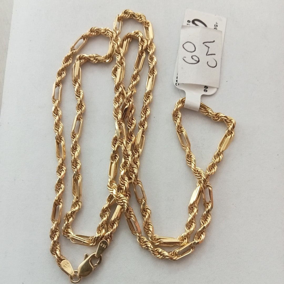 CADENA ORO 14 K 9,10 GRMS (SEMINUEVO)