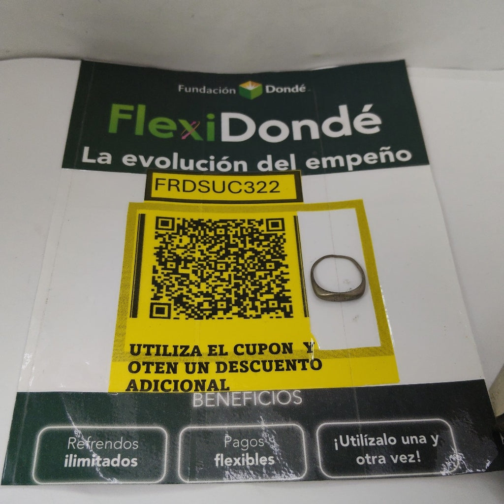 ANILLO PLATA 0,90 GRMS (SEMINUEVO)