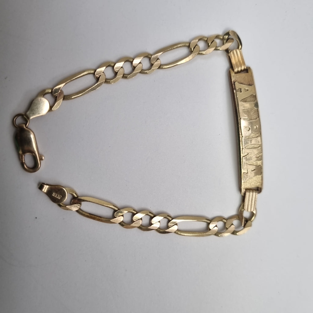 ESCLAVA. ORO. 14 K 12.1 GRMS (SEMINUEVO)