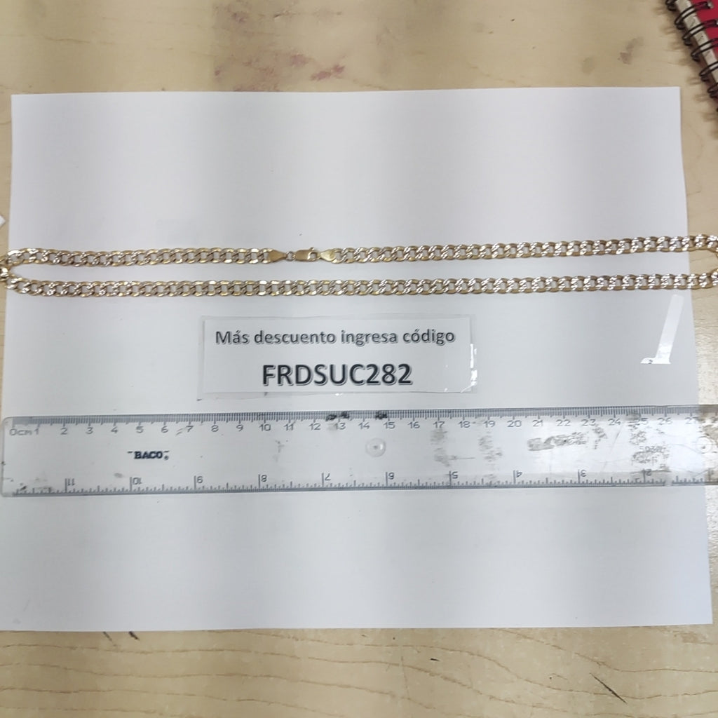 CADENA. ORO. 8 K 17.7 GRMS (SEMINUEVO)