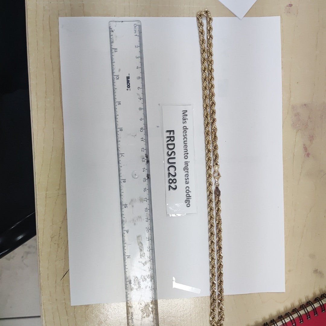 CADENA. ORO. 8 K 17.6 GRMS (SEMINUEVO)