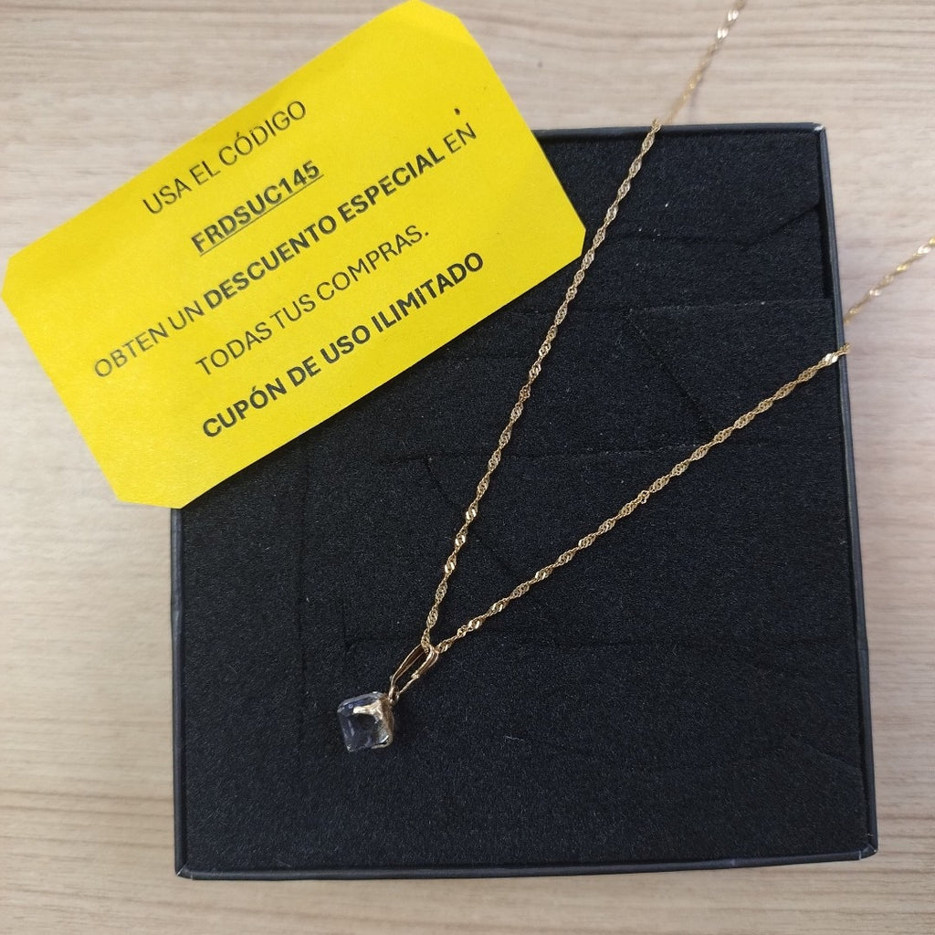 CADENA, DIJE. ORO. 14 K 1.8 GRMS (SEMINUEVO)