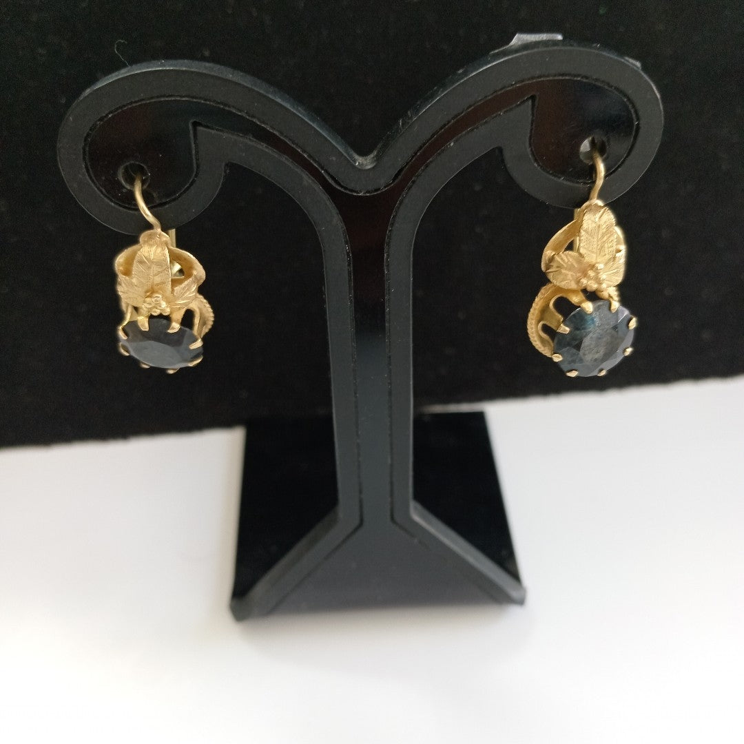 ARETES PAR. ORO. 14 K 3.6 GRMS (SEMINUEVO)