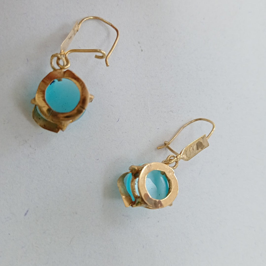 ARETES PAR. ORO. 14 K 4.1 GRMS (SEMINUEVO)