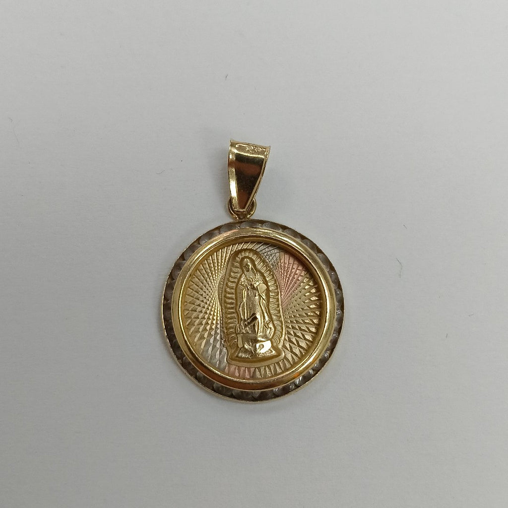 MEDALLA RELIGIOSA. ORO. 14 K 1.5 GRMS (SEMINUEVO)
