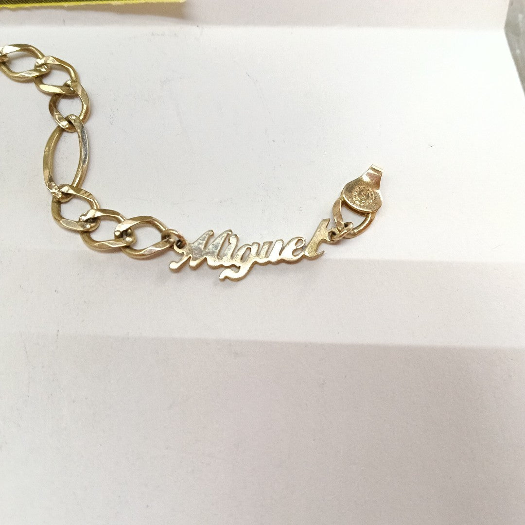 PULSERA. ORO. 10 K 10.3 GRMS (SEMINUEVO)