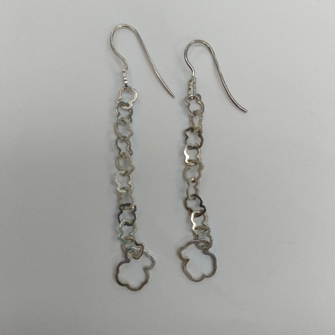 ARETES PAR PLATA 4,80 GRMS (SEMINUEVO)