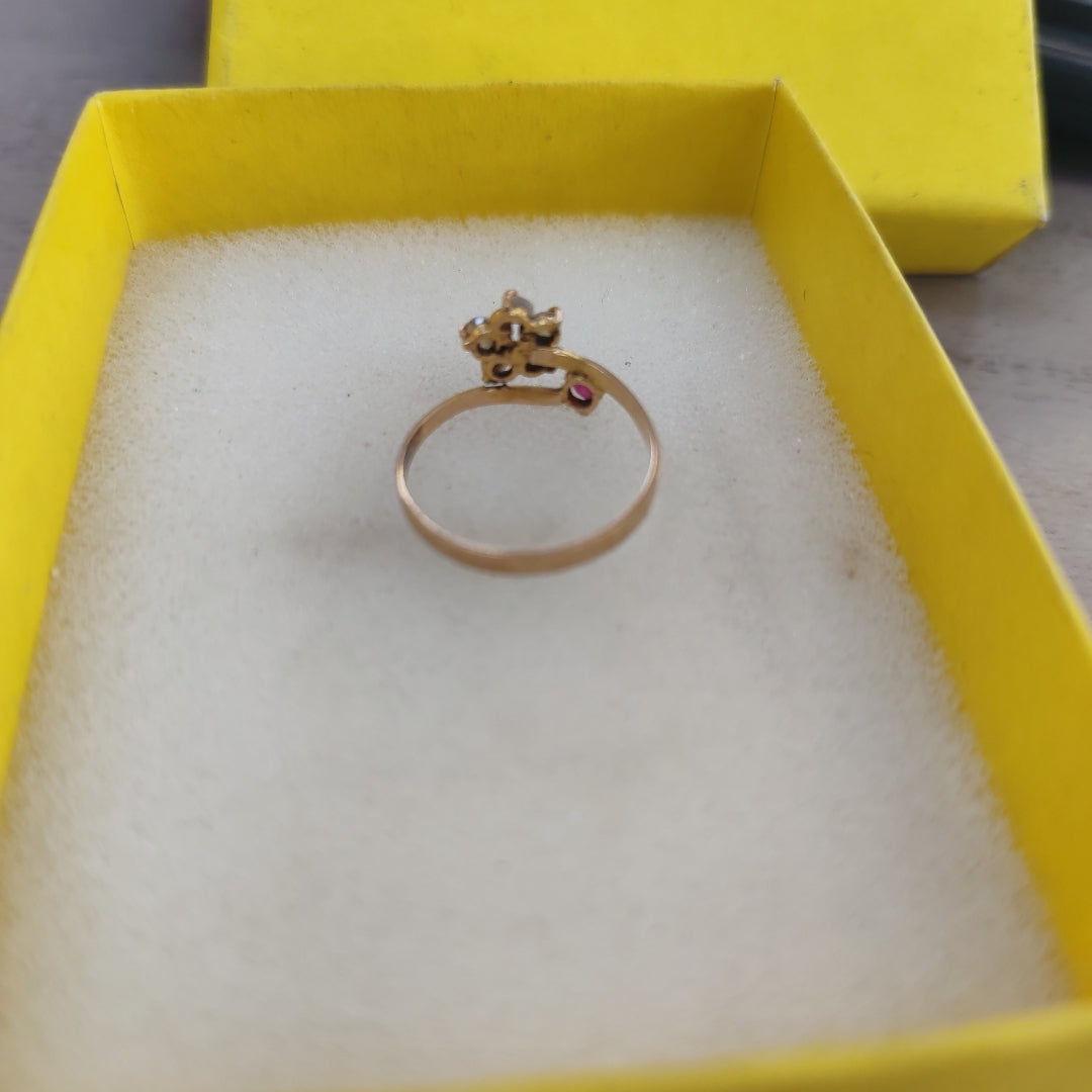 ANILLITO. ORO. 10 K 1.3 GRMS (SEMINUEVO)