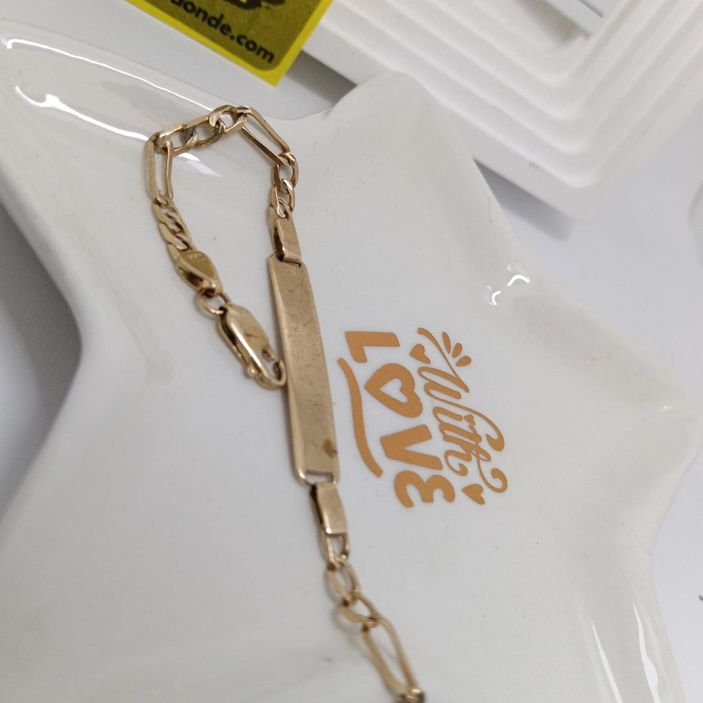 K1 4,20 GRMS 10 K ESPECIFICACIONES COMPLEMENTARIAS PULSERA TEJIDA PIEZA COMPLETA (SEMINUEVO)