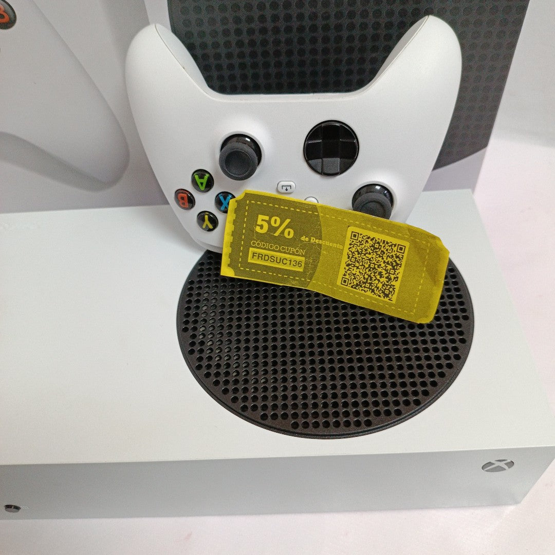 CONSOLA DE VIDEOJUEGO MICROSOFT XBOX SERIES S 512 GB SSD (SEMINUEVO)