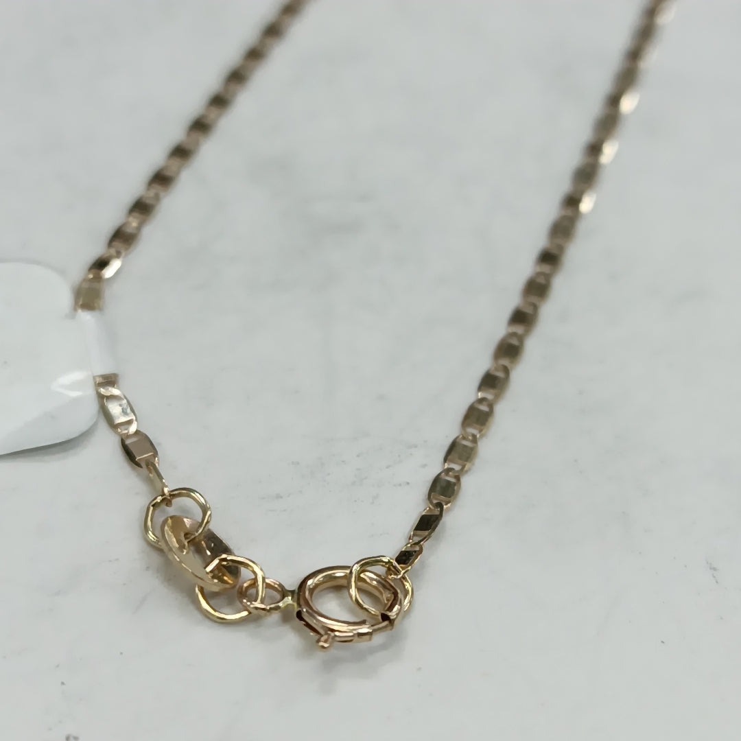 CADENA TEJIDO MARINERO 1.91GR 55 CM (NUEVO)