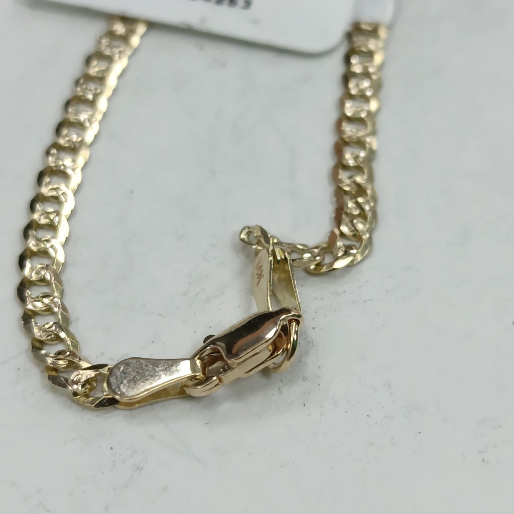 CADENA BARBADA DIAMANTADA 11.11GR 55 CM CM (NUEVO)