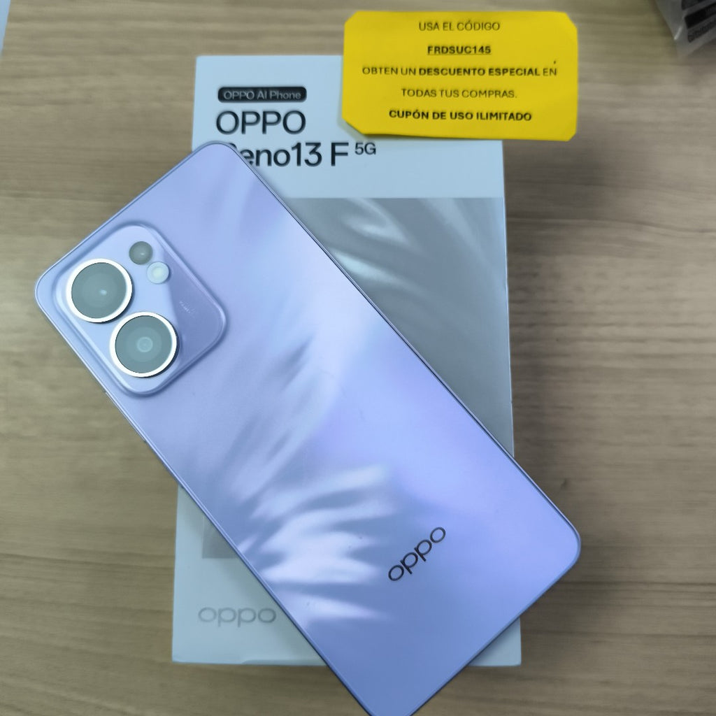 CELULAR OPPO  RENO 13F 5G CPH2699 (2025) 256 GB 12 GB RAM (SEMINUEVO)